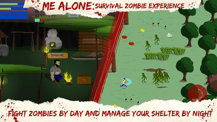 Me Alone: Survival Zombie Expe Скриншот 1