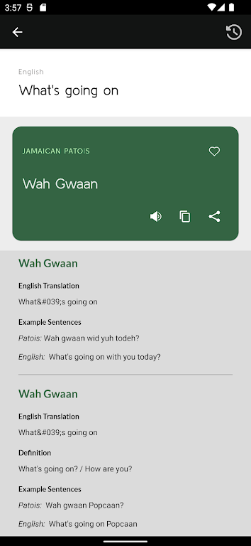 Jamaican Patwah Translator應用截圖第3張
