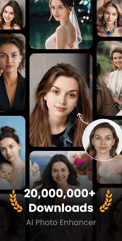 UpFoto – AI Photo Enhancer Mod應用截圖第1張