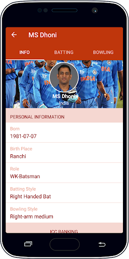 Live Cricket Score & News スクリーンショット 1