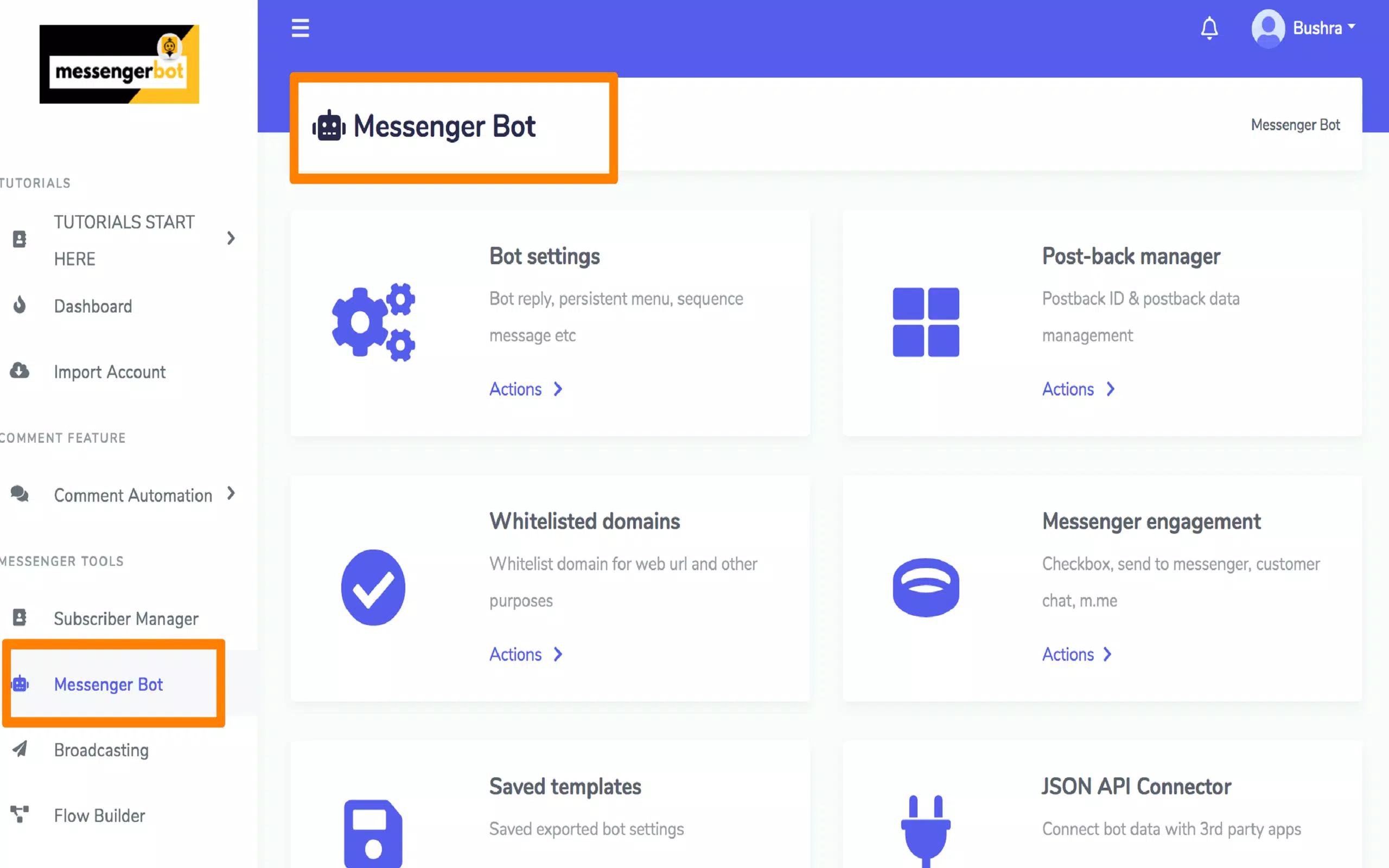 Messenger Bot Screenshot 3