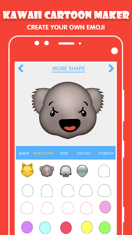Kawaii Cartoon Maker Captura de pantalla 2