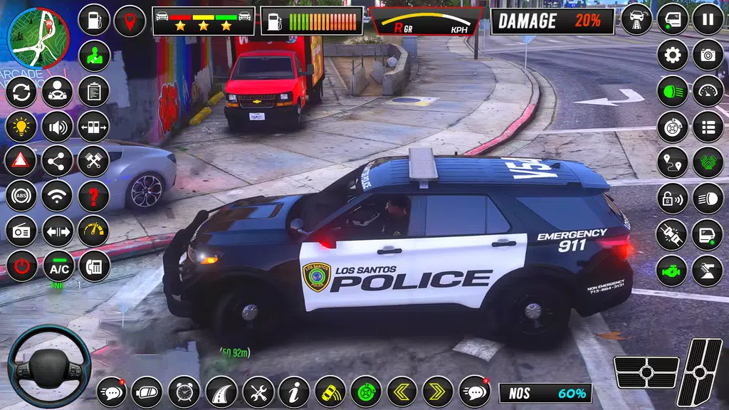 US Police Chase: Cop Car Games 스크린샷 3