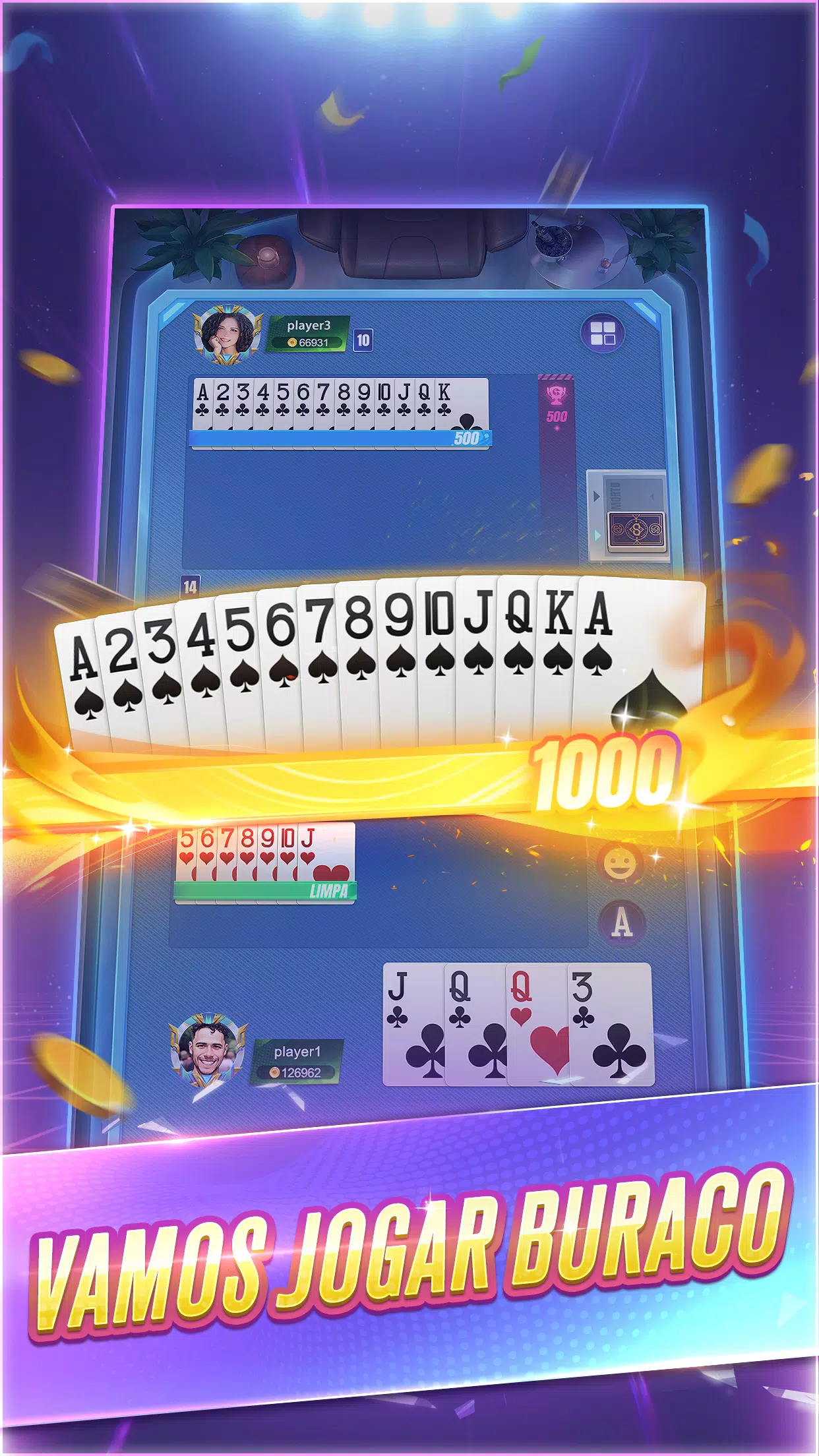 Golden Truco: Domino&Buraco Screenshot 3