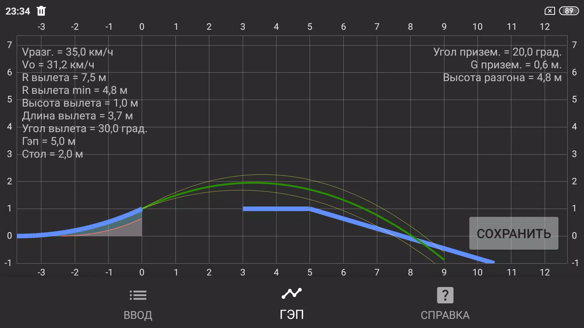 Schermata Gap Calculator 4