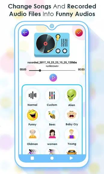 Voice Changer - Funny Recorder應用截圖第4張