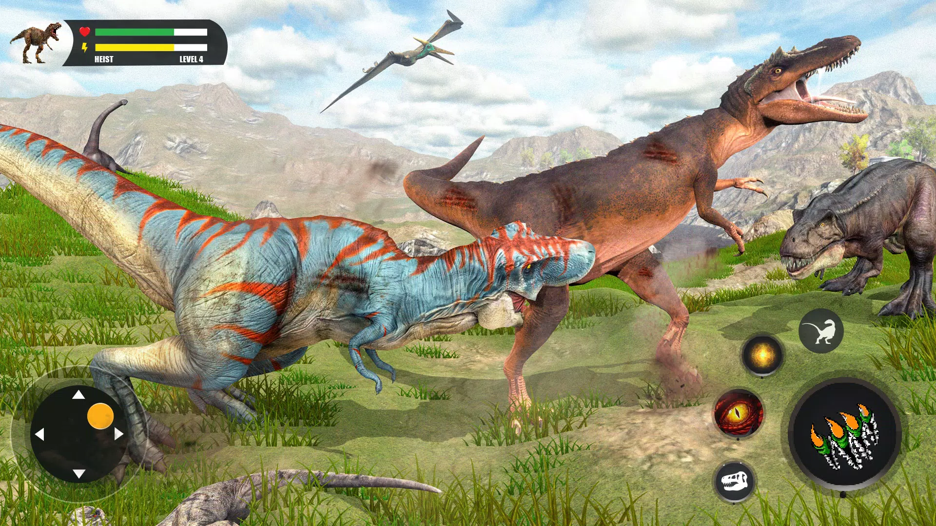 Real Dinosaur Simulator Games Ekran Görüntüsü 4