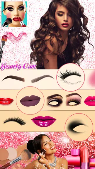 Makeup Camera: Beauty App Captura de tela 1