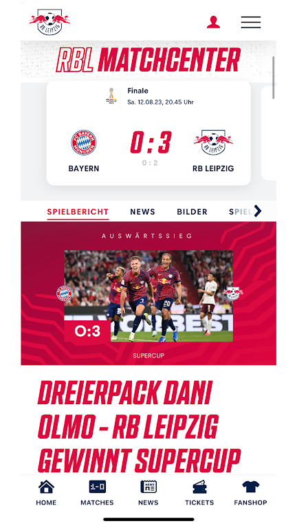 RB Leipzig স্ক্রিনশট 1