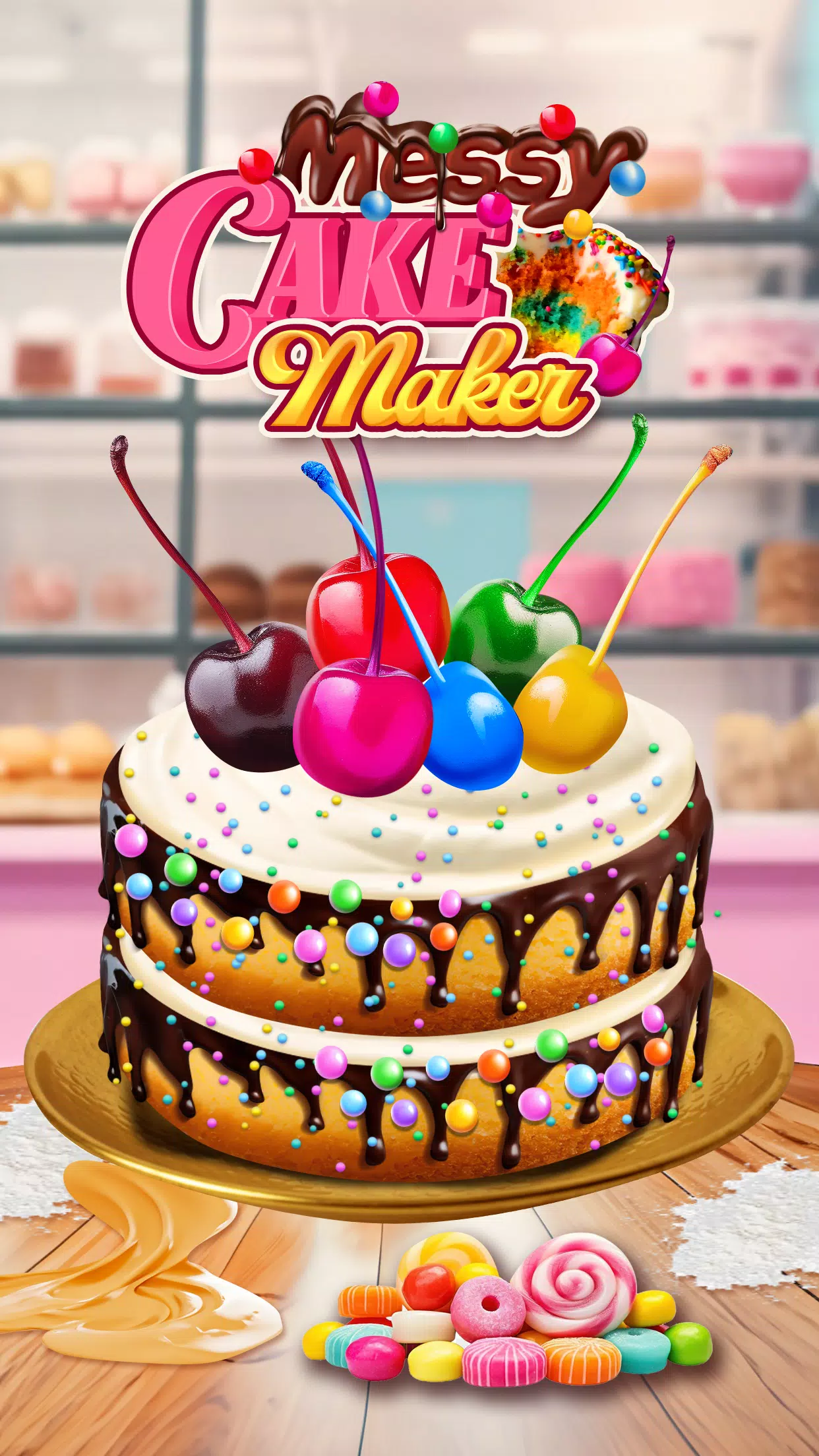 Messy Cake Maker Скриншот 1