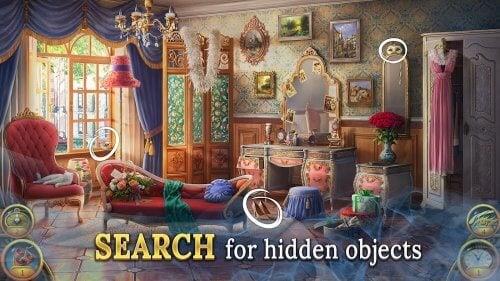 Schermata Hidden Objects: Mystery Societ 1