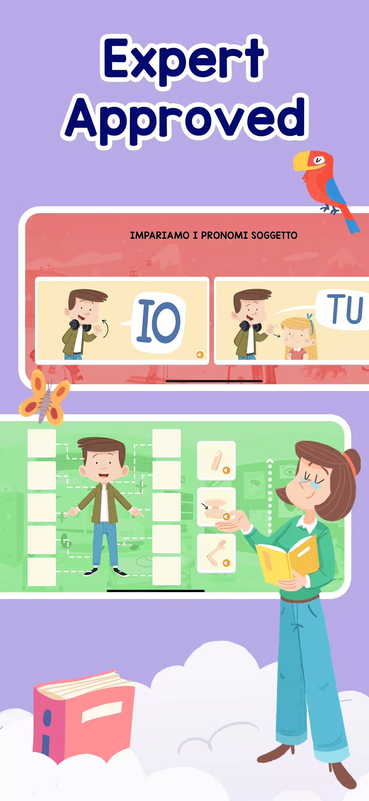 LANGUAKIDS: Italian for kids Ekran Görüntüsü 4