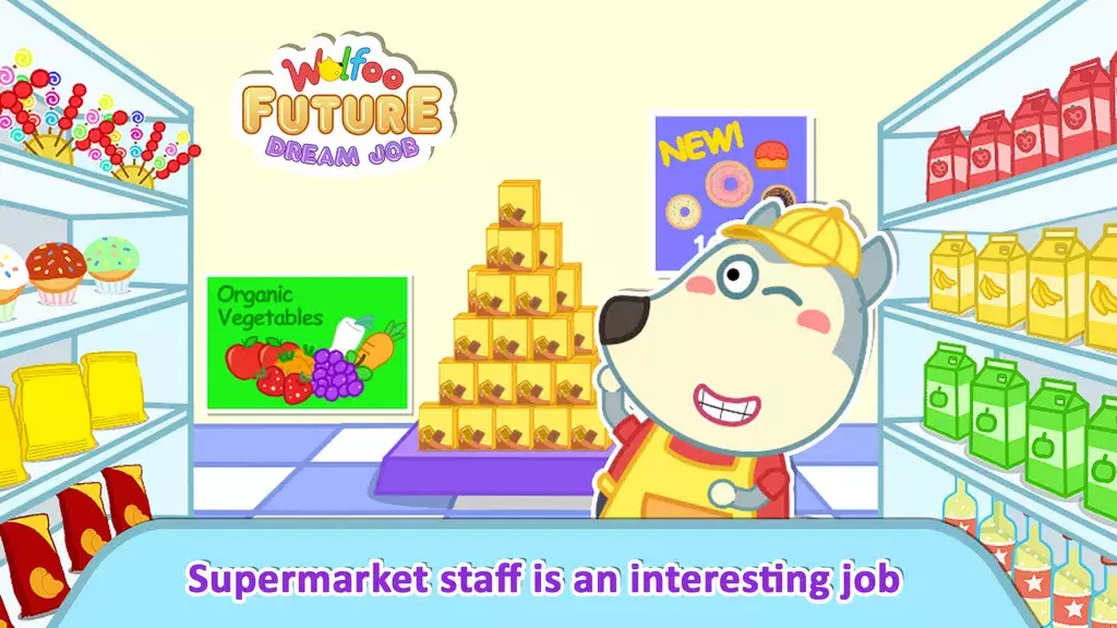 Wolfoo: Kid's Future Dream Job应用截图第2张