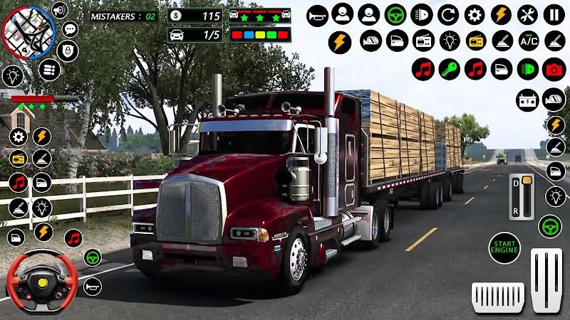 US Cargo Truck Simulator Games 스크린샷 2