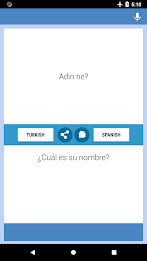 Turkish-Spanish Translator Screenshot 2