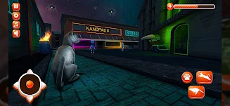 Stray Cat Game City Simulator Ảnh chụp màn hình 2