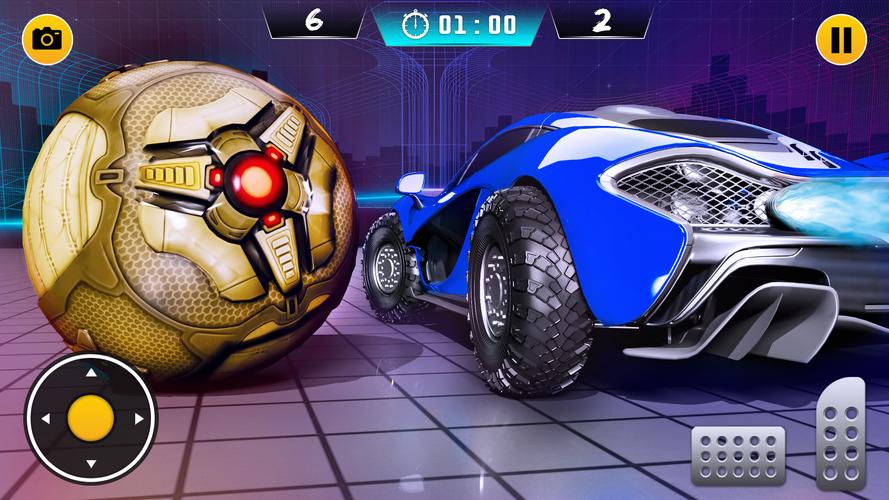 Rocket Car Racing Games 3D Скриншот 2