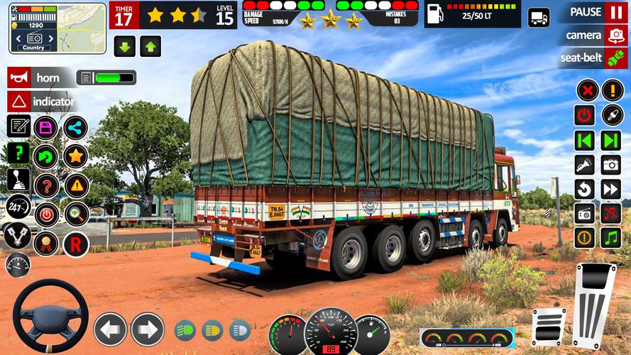 Indian Lorry Truck Driving 3d Скриншот 4