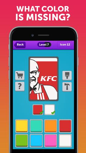 Color Mania Quiz guess logos スクリーンショット 1