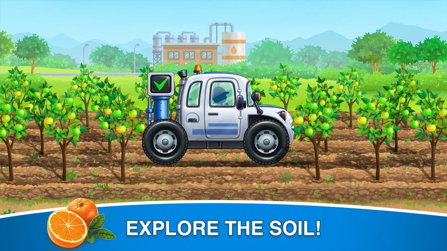 Farm kids games my Farming car Captura de tela 3