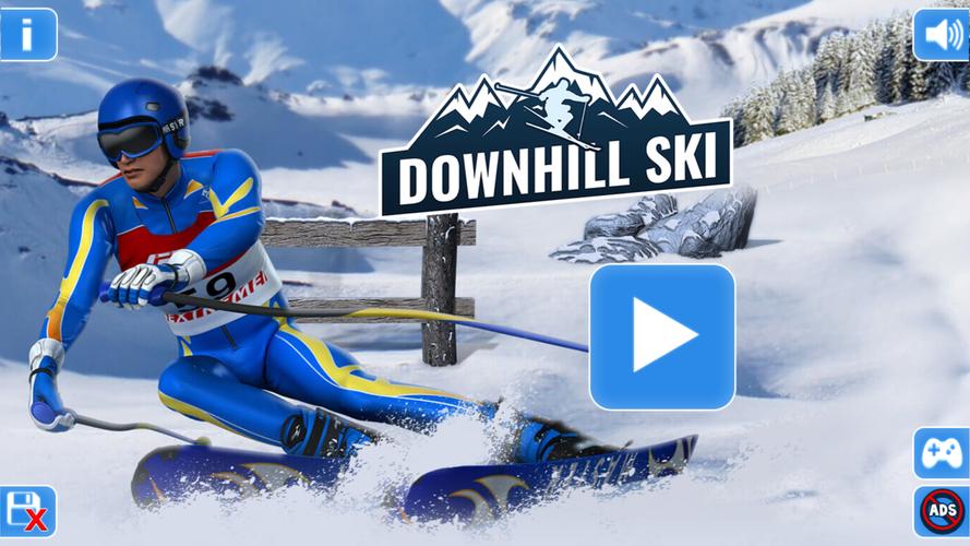 Downhill Ski Ekran Görüntüsü 1