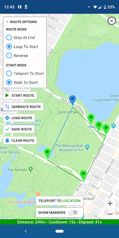 Fake GPS Location-GPS JoyStick Screenshot 3