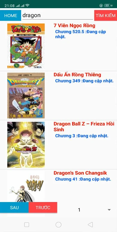 Truyen tranh online 3.0 스크린샷 4