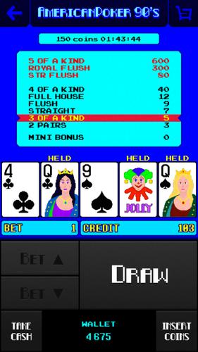 American Poker 90's Casino ဖန်သားပြင်ဓာတ်ပုံ 2