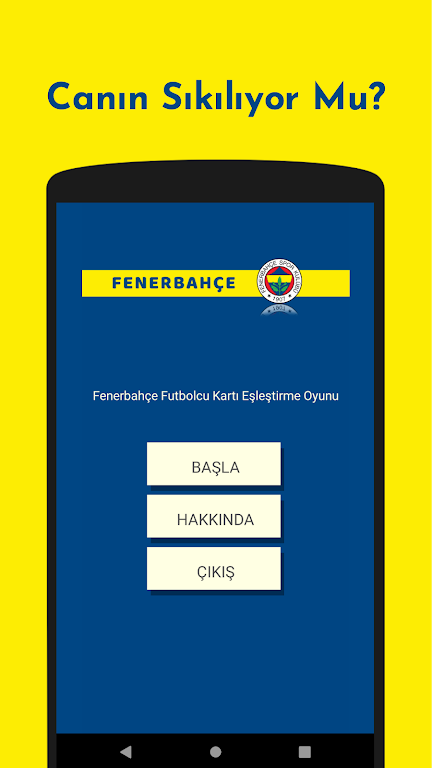 Fenerbahçe Futbolcu Kart Eşleştirme Oyunu スクリーンショット 1