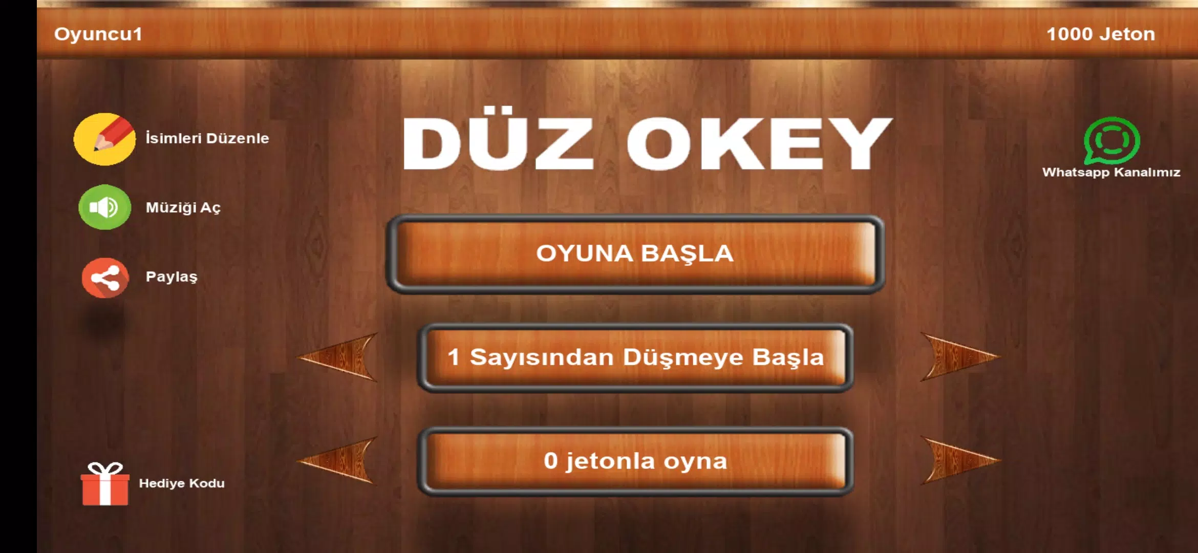 İnternetsiz Okey应用截图第1张