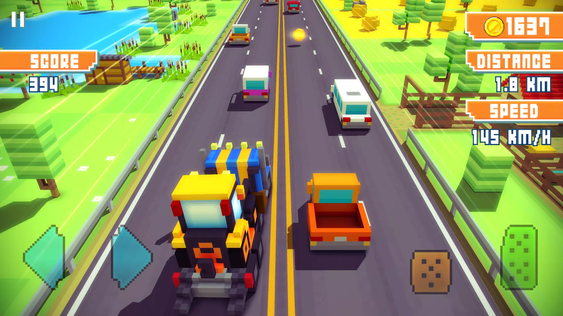 Blocky Highway Screenshot 4