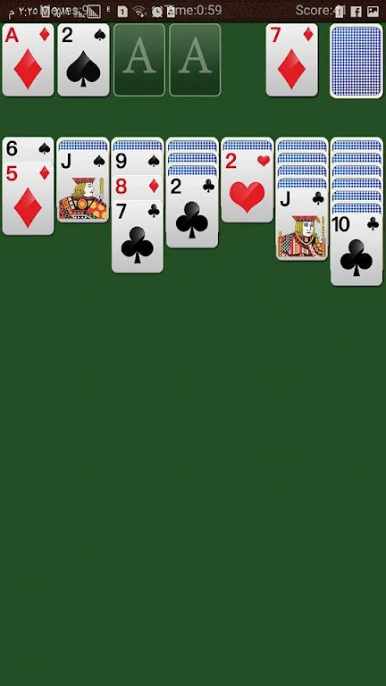 Schermata Solitaire New by Mo7mad 2