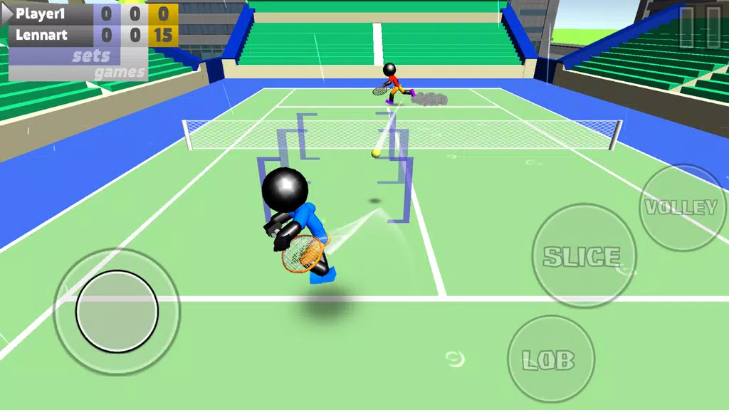 Stickman 3D Tennis應用截圖第3張
