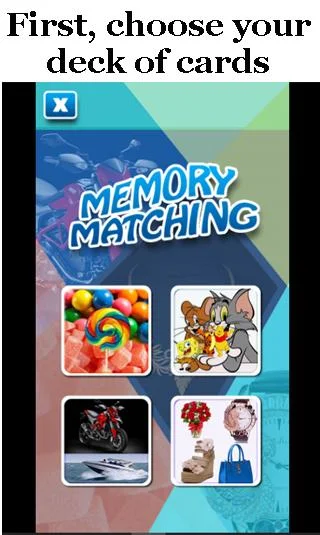 Memory Matching Fun Tangkapan skrin 1