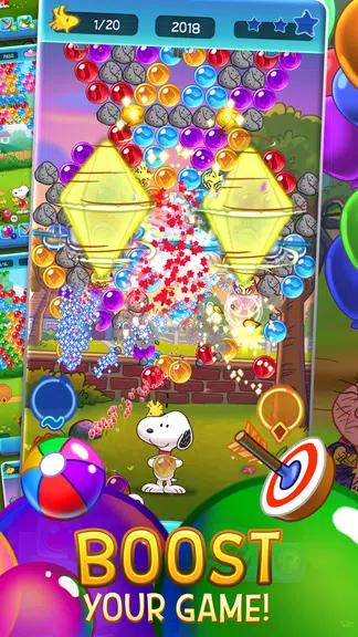 Schermata Bubble Shooter - Snoopy POP! 4