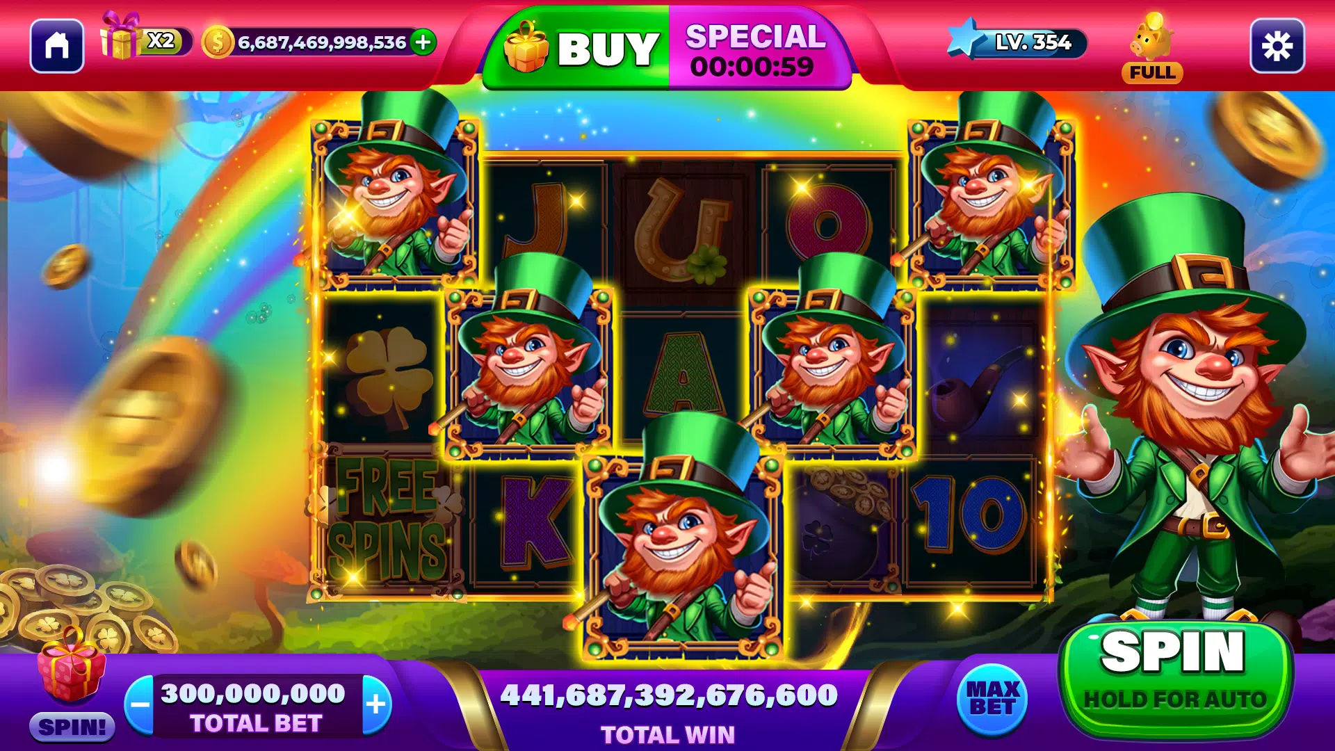 Clover Slots Epic Casino Games ဖန်သားပြင်ဓာတ်ပုံ 1