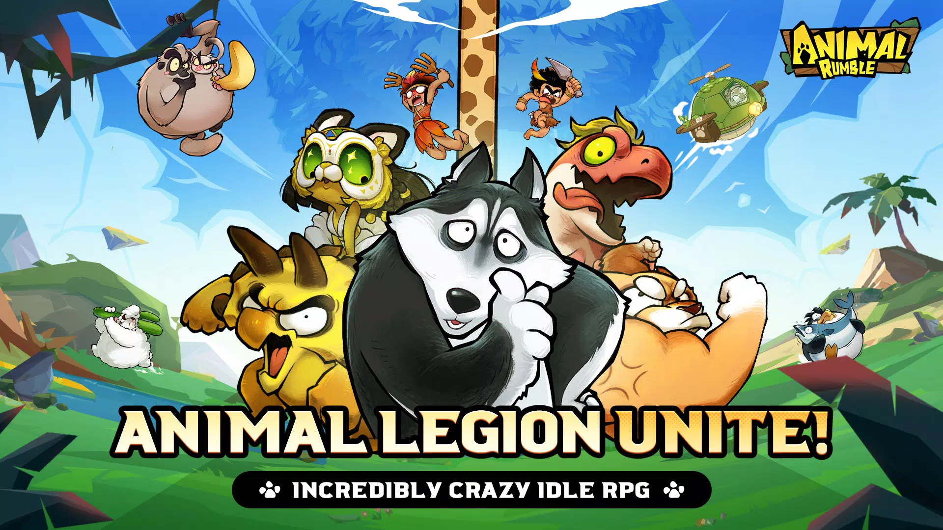 Animal Rumble Ekran Görüntüsü 1