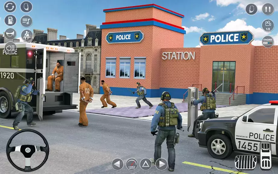 Police Car Driving Games 3D スクリーンショット 1