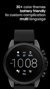 Simple Digital: Watch face Captura de tela 2