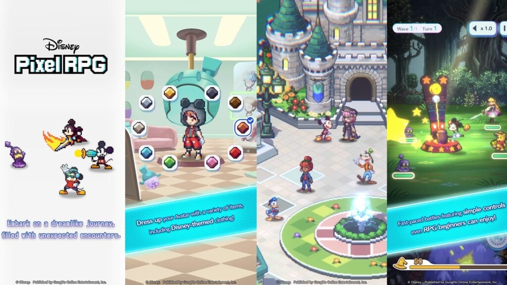 Magic : Disney Pixel RPG 사전 등록이 시작되었습니다!