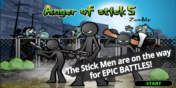 Anger of stick 5 : zombie Скриншот 1