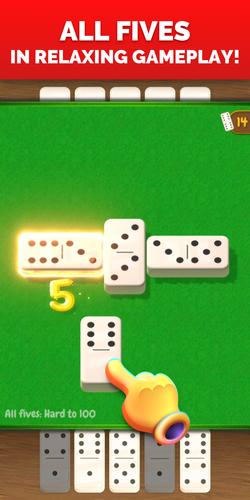 All Fives Dominoes 스크린샷 1