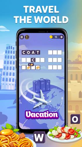 Wordelicious - Fun Word Puzzle Screenshot 1