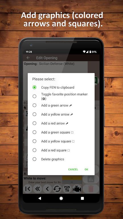 Chess Openings Trainer Lite Скриншот 4