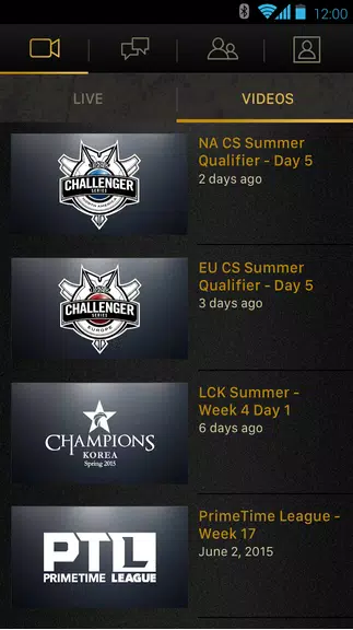 League Chat Captura de pantalla 2