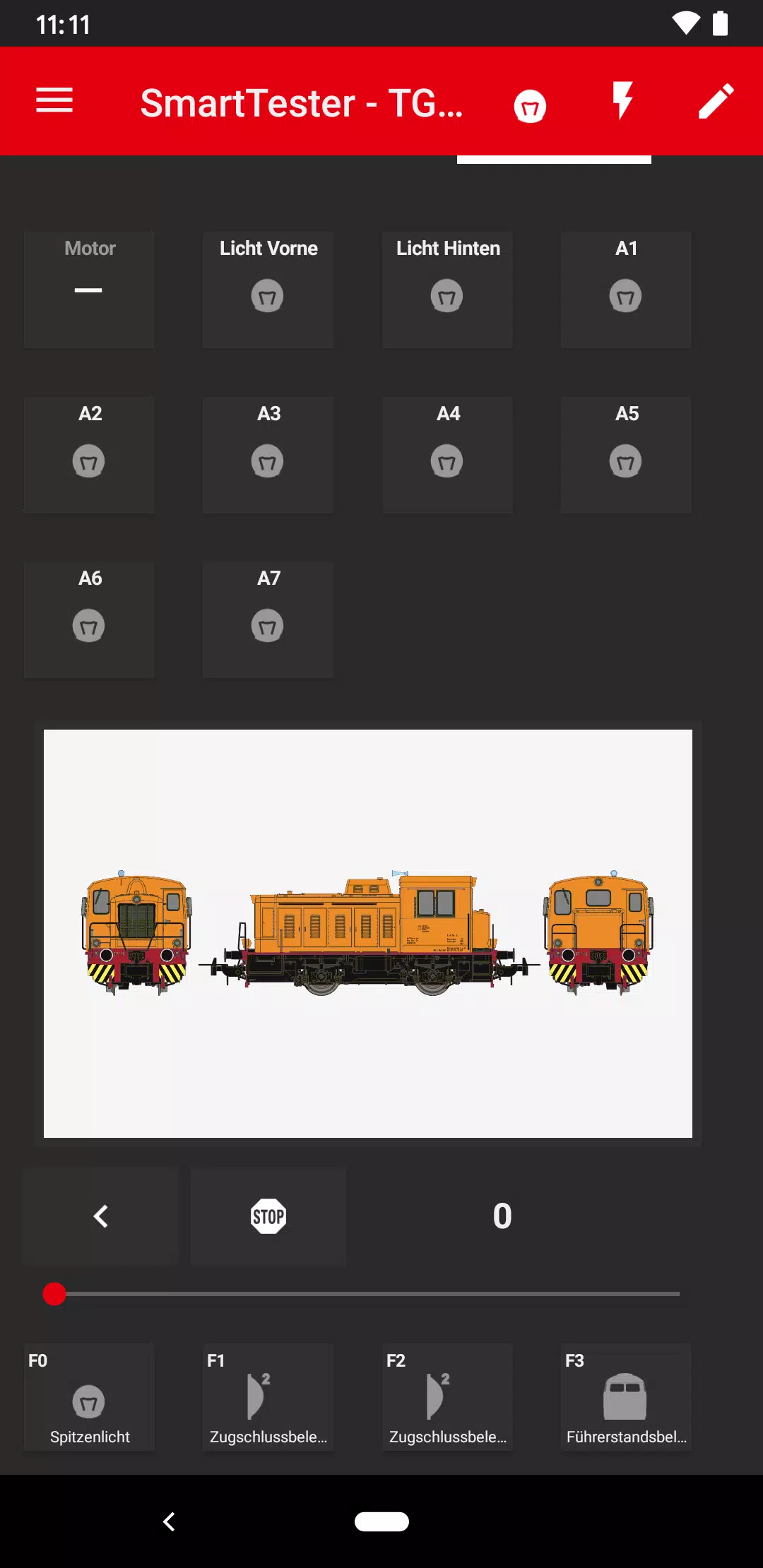 Schermata PIKO SmartProgrammer App 4