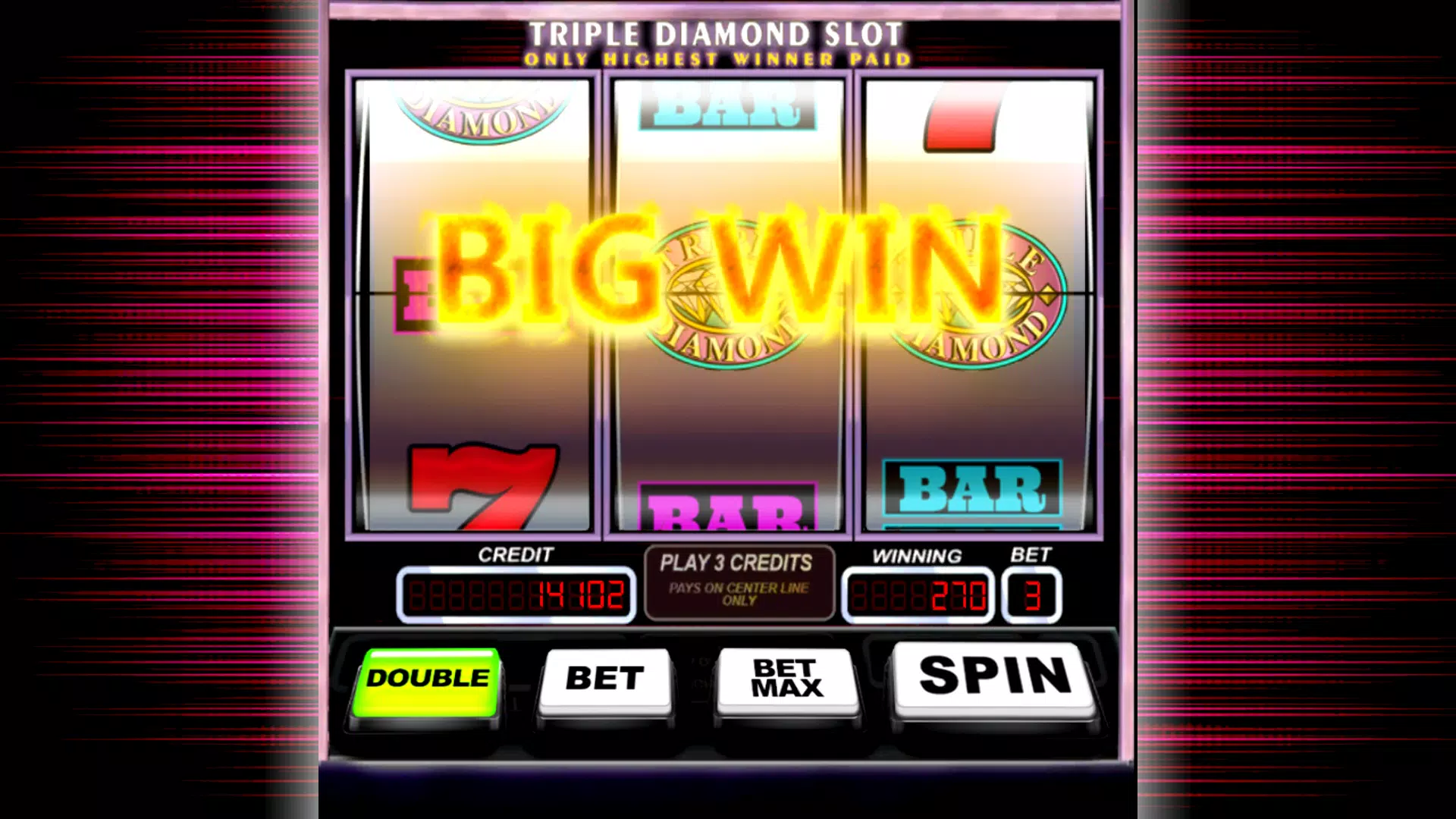 Triple Pay Diamond Slot スクリーンショット 3