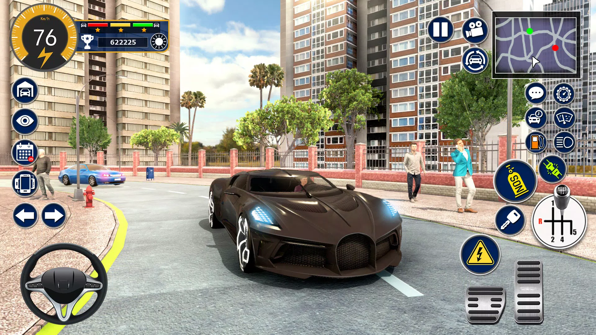 Bugatti Game Car Simulator 3D Скриншот 4