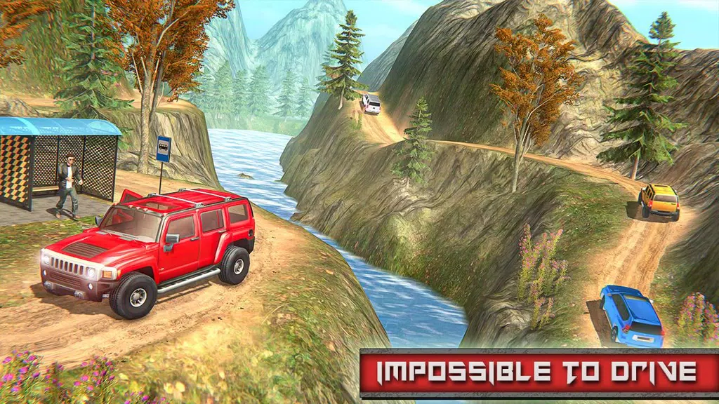 Offroad City Taxi Game Offline Screenshot 3