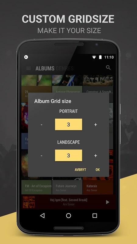 BlackPlayer EX Music Player ဖန်သားပြင်ဓာတ်ပုံ 3